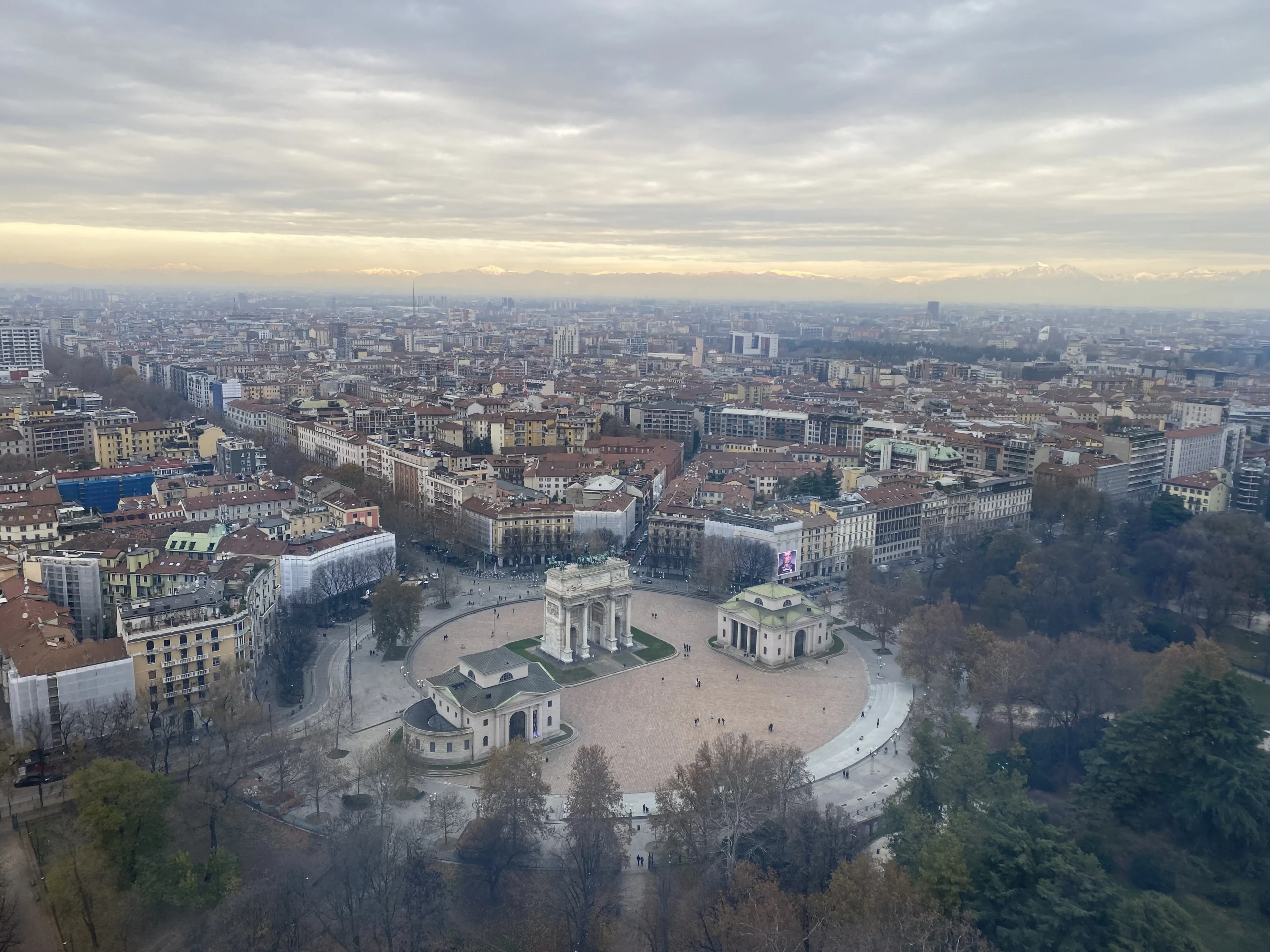 Uitzicht vanaf de Branca toren