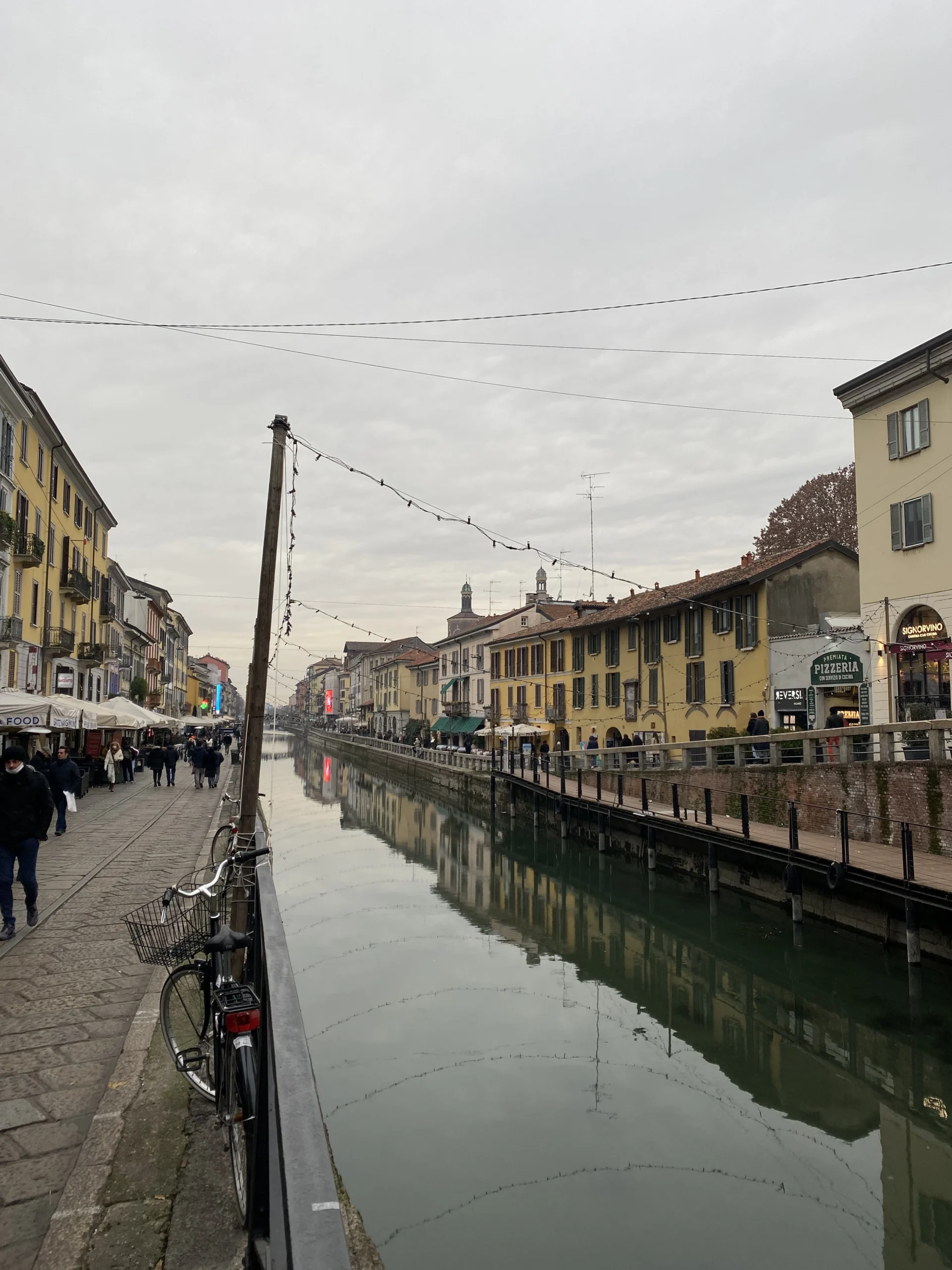 kanalen en bruggetjes in het Navigli-gebied