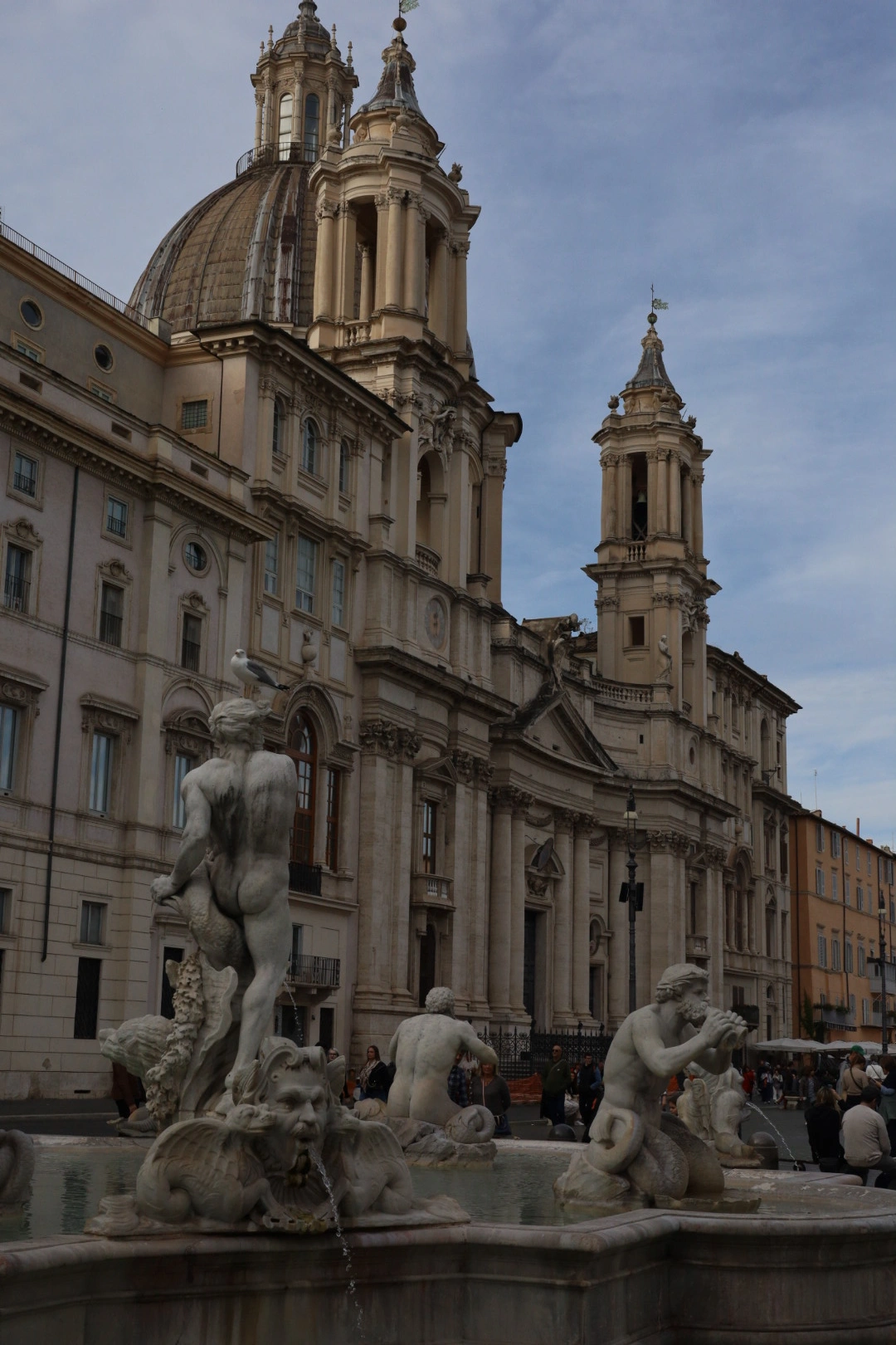 Pleintje en fontein in Rome