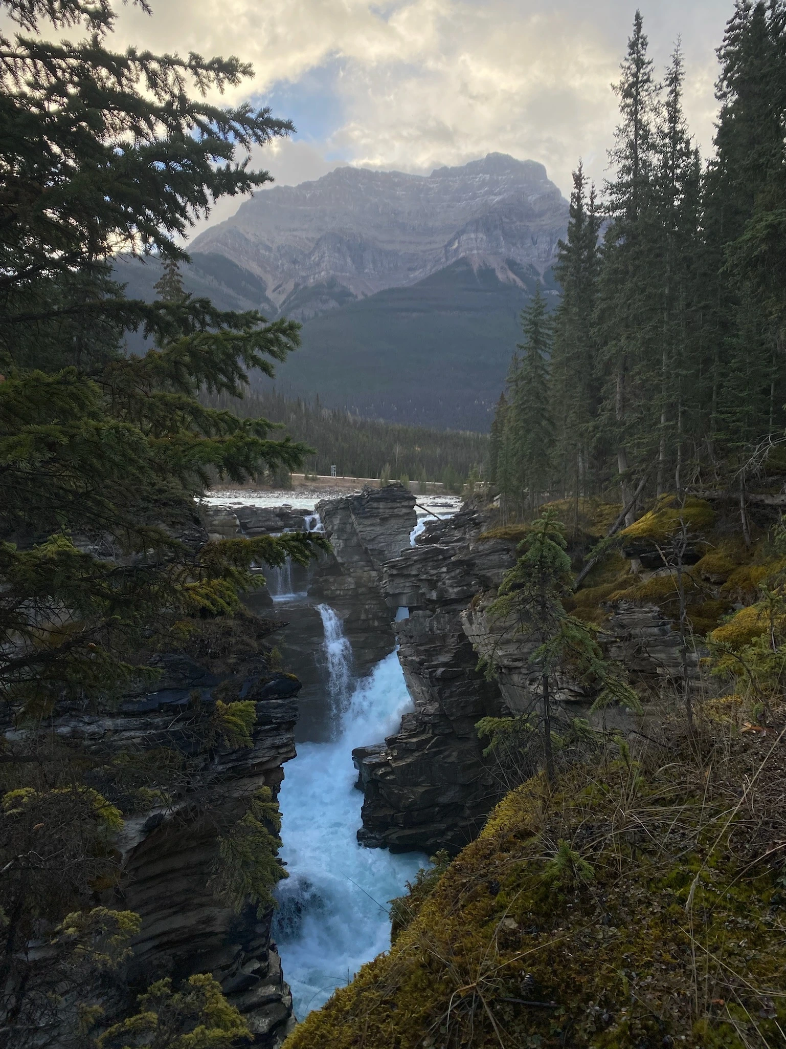 Nairn Falls west Canada