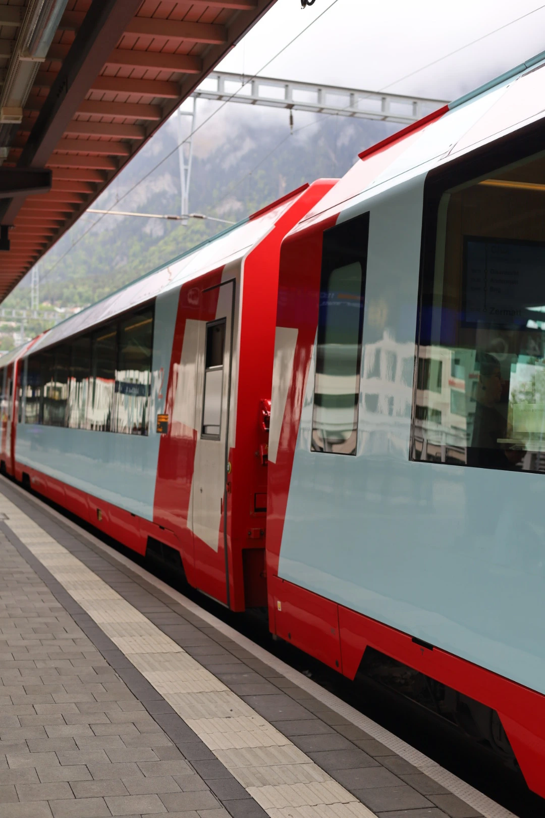 Buitenkant Glacier Express