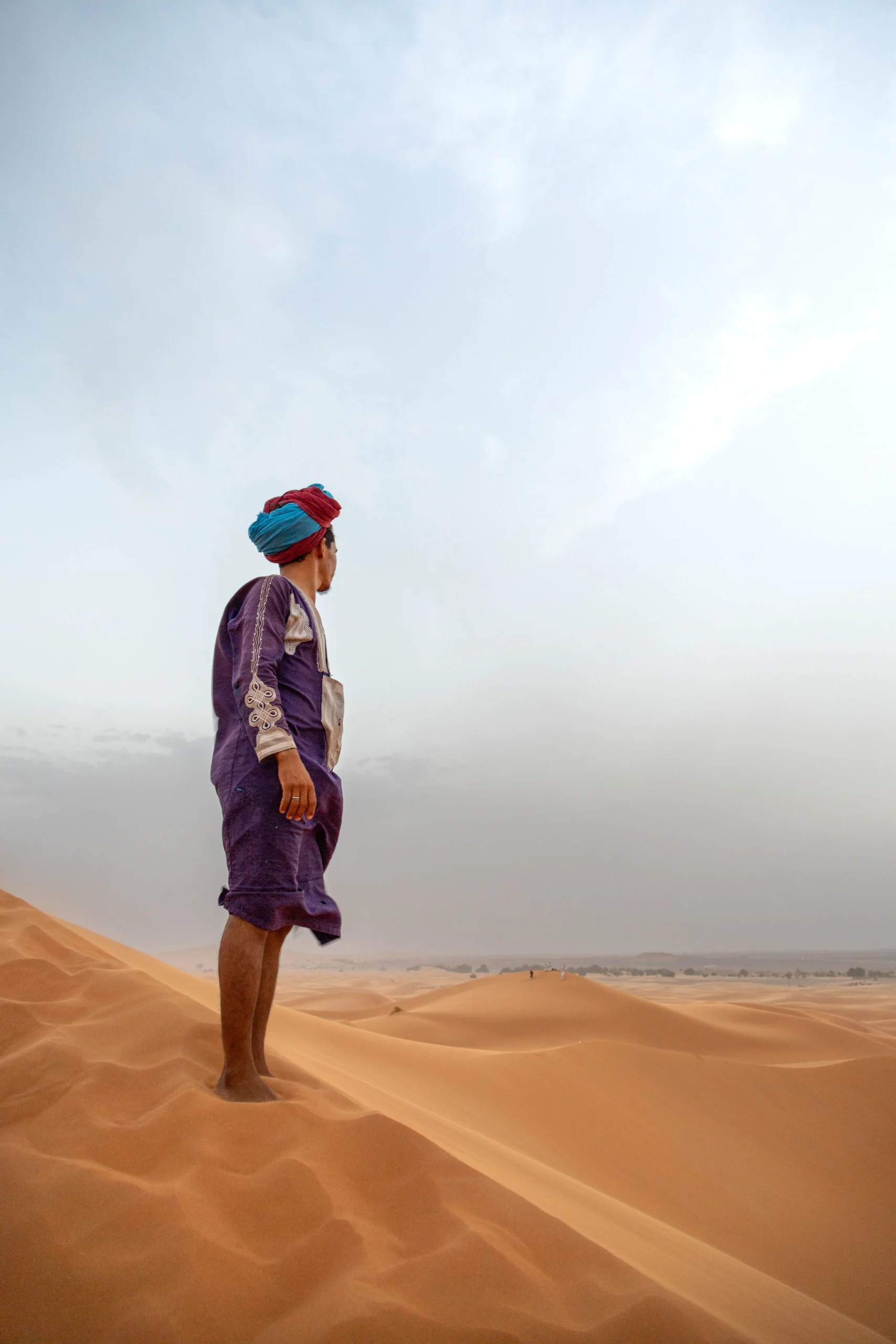 Onze local berber guide in de sahara