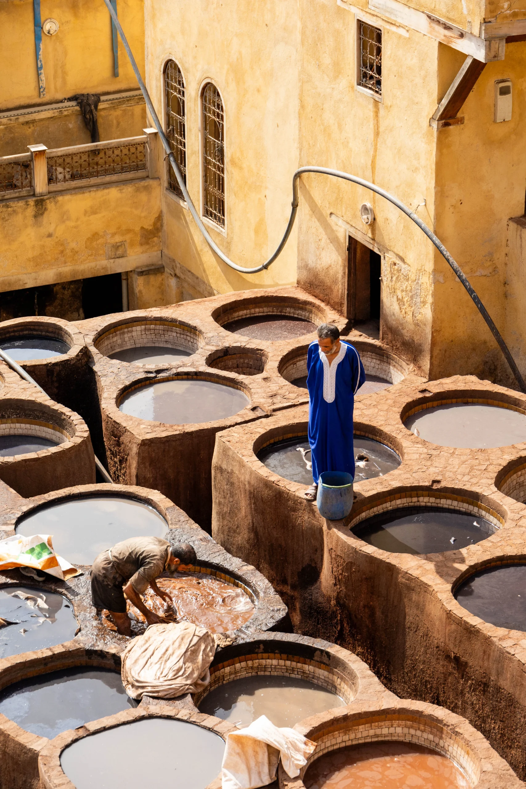 leerlooierij fez in Marokko