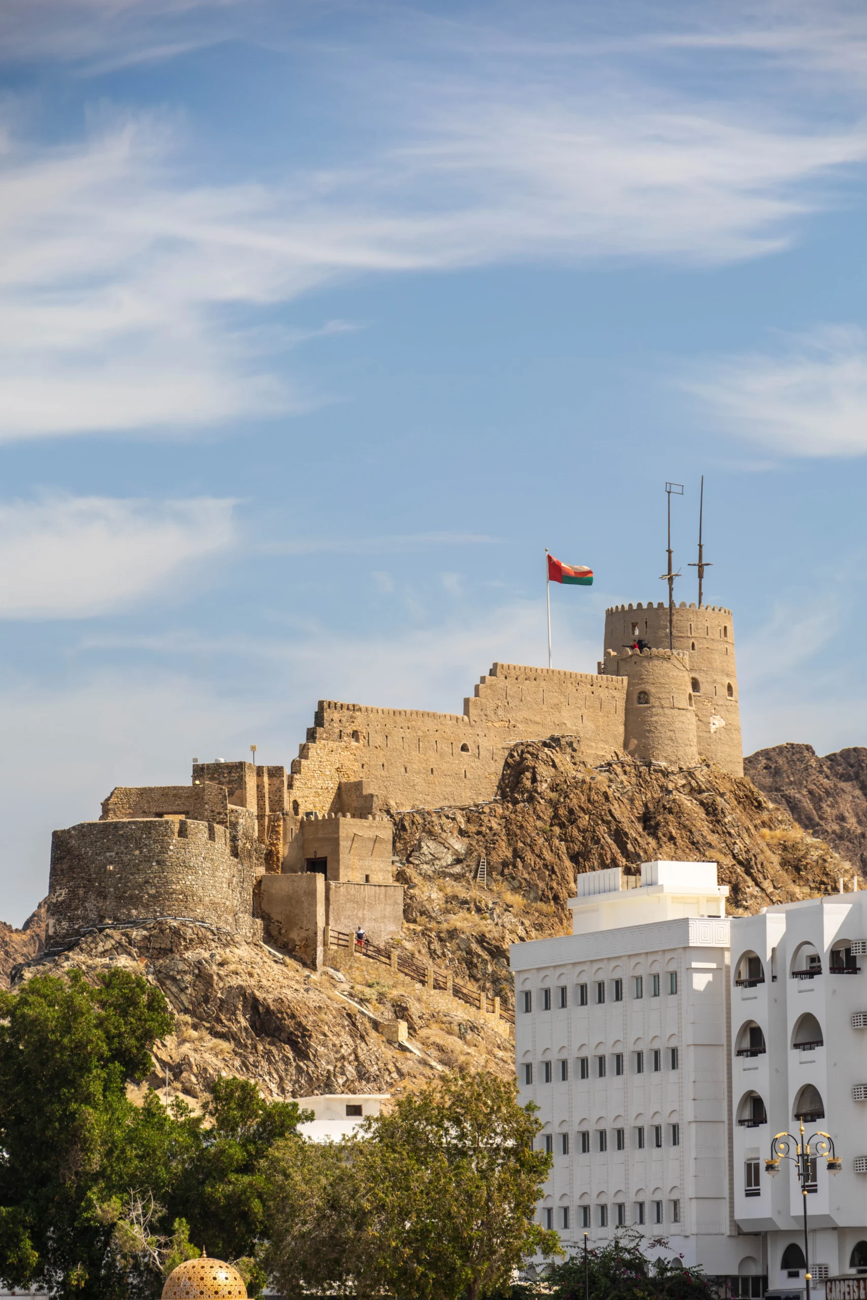 Muttrah het oudste stadsdeel in Muscat Oman