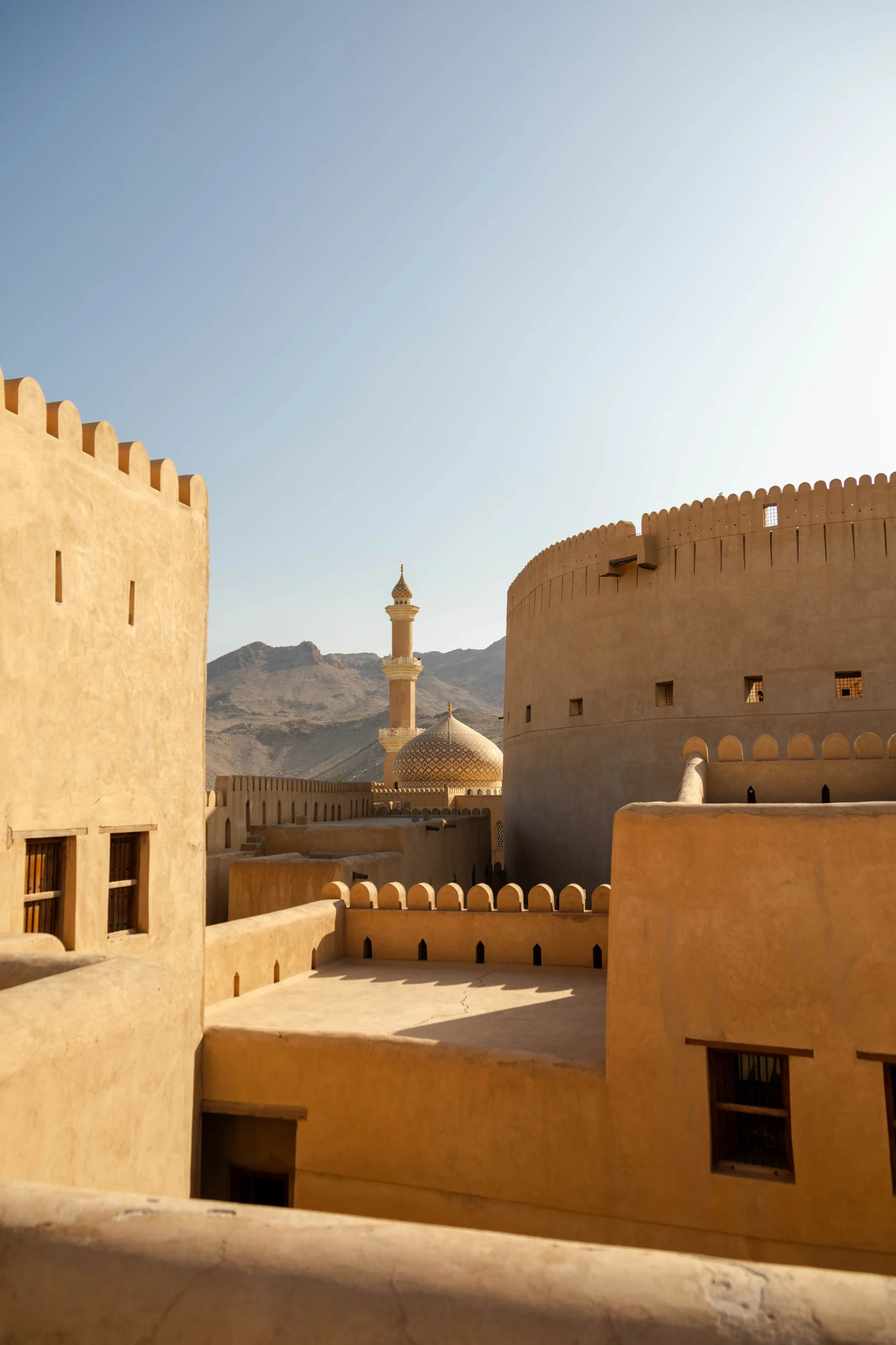 Nizwa Fort in Nizwa Oman
