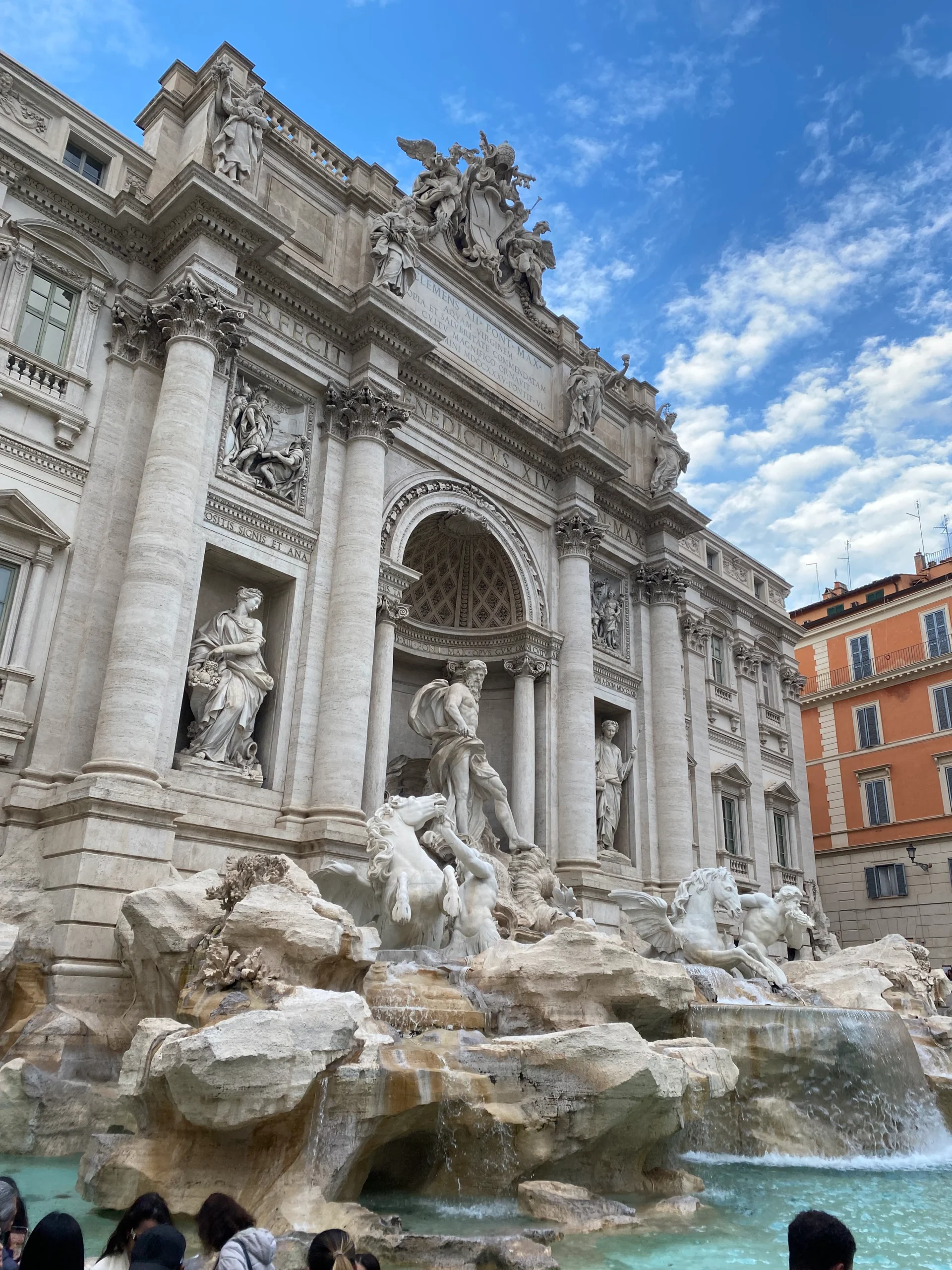 Trevi fontein in Rome