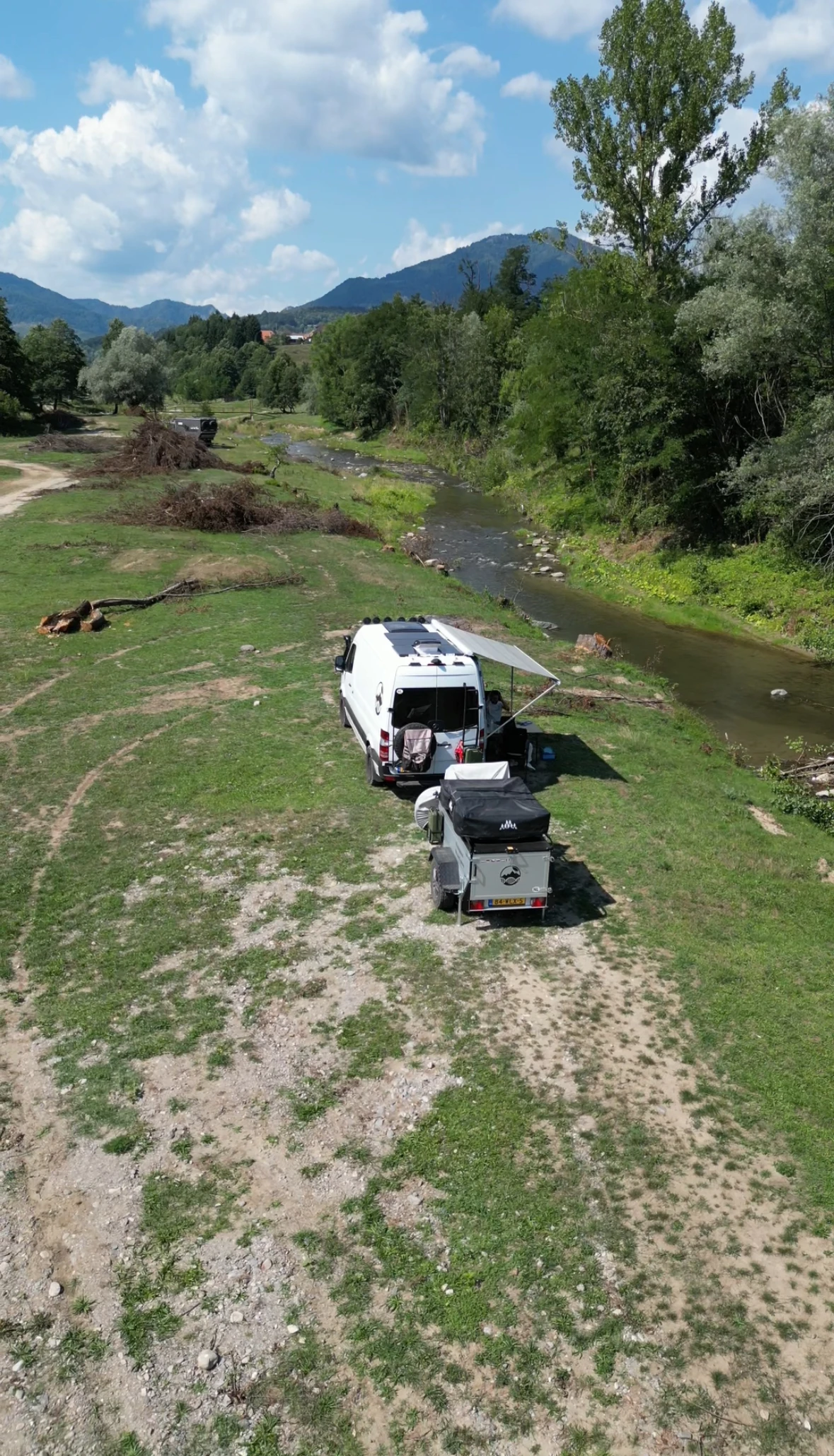 Kampeerplek net voorbij de Transfăgărășan