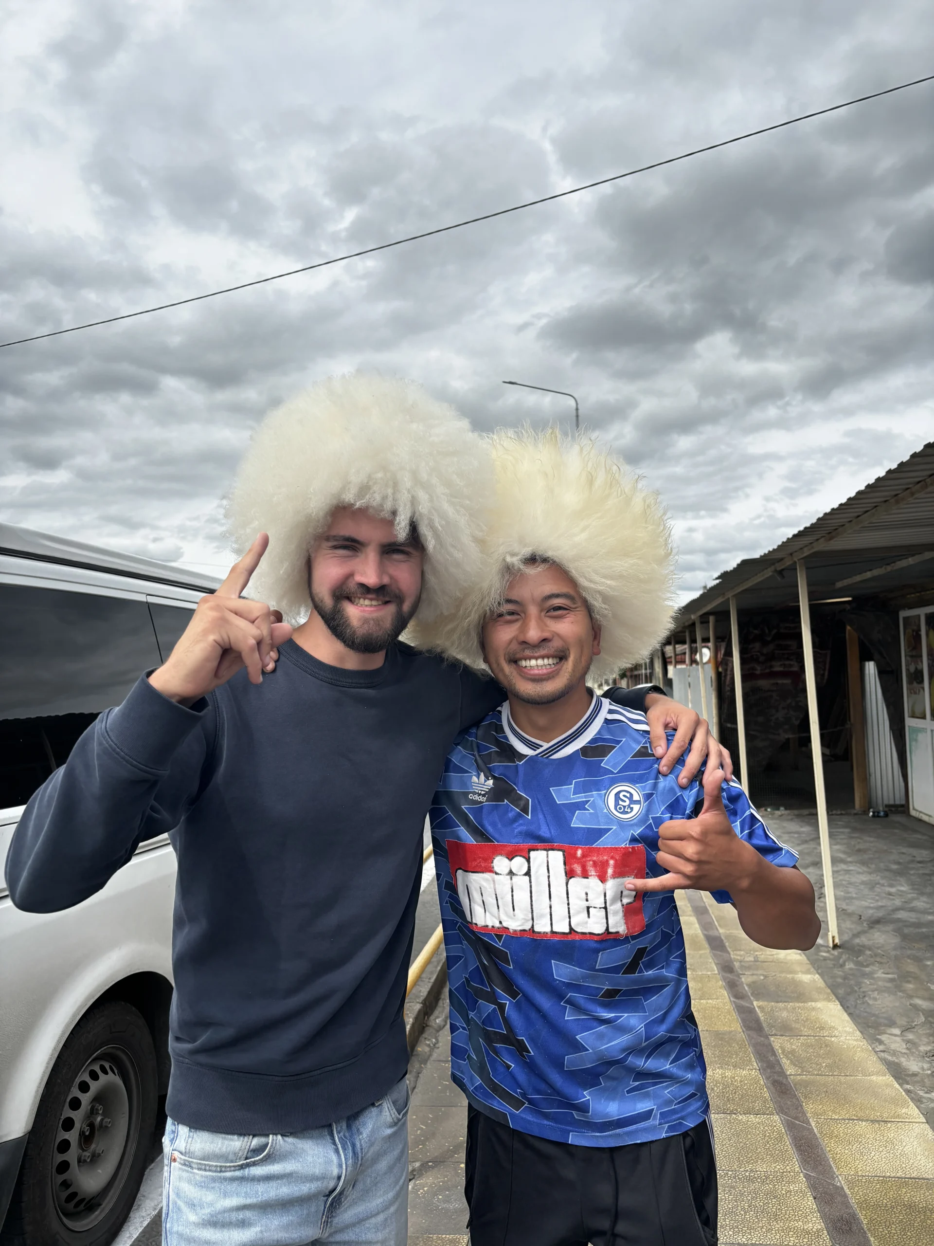 Sander en Kien in Rusland