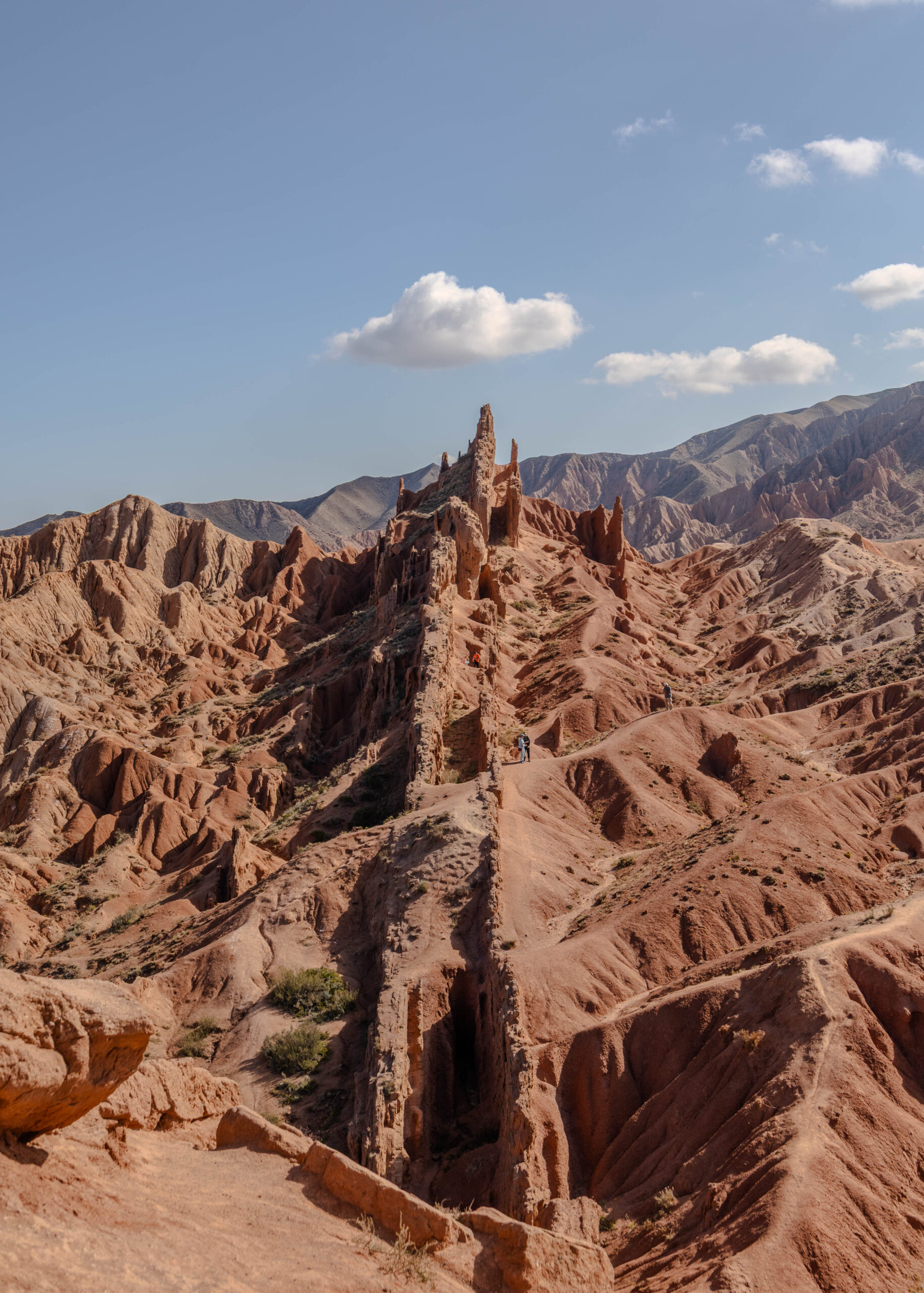 Drone boven Fairy Tale Canyon