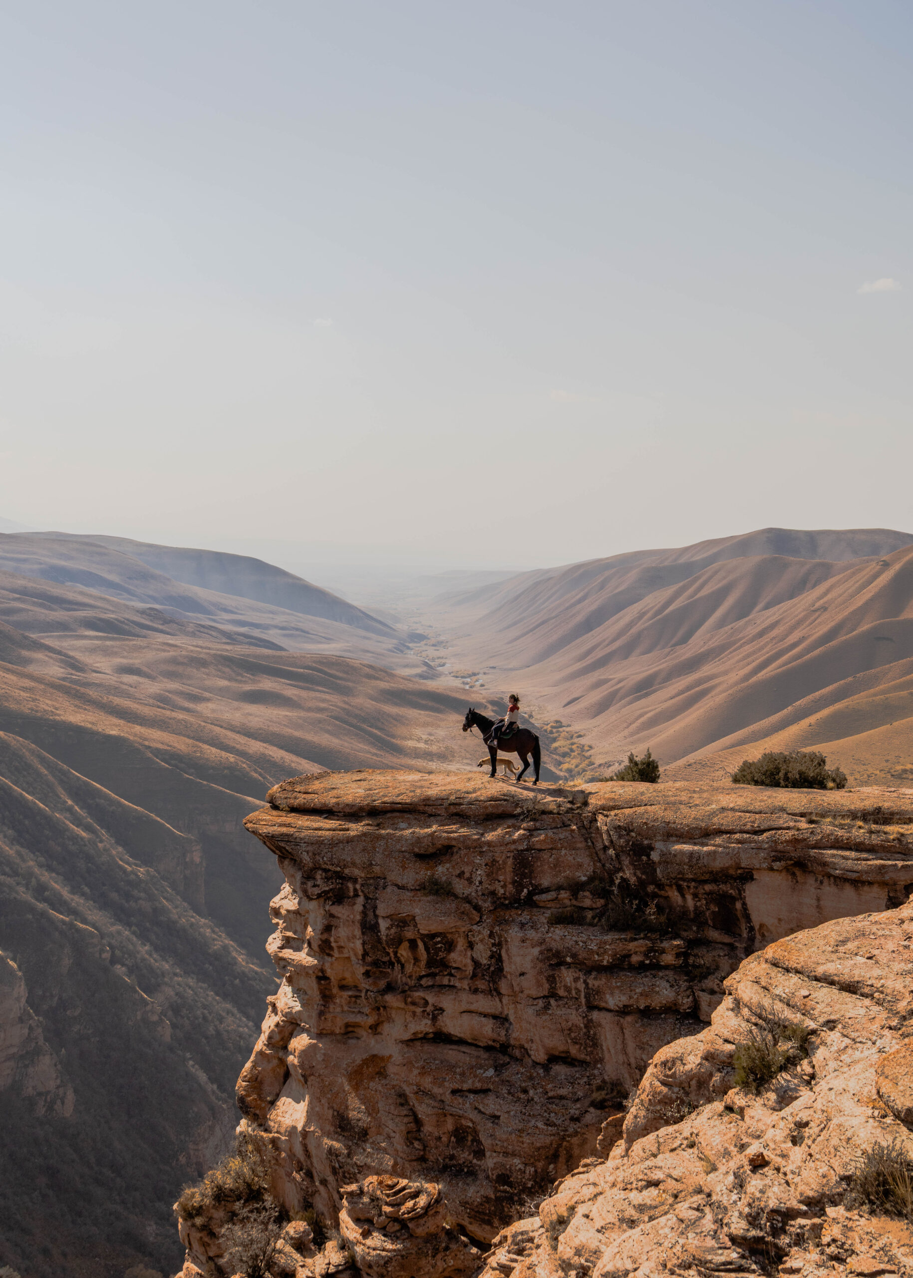 Paardrijden in Kirgizië