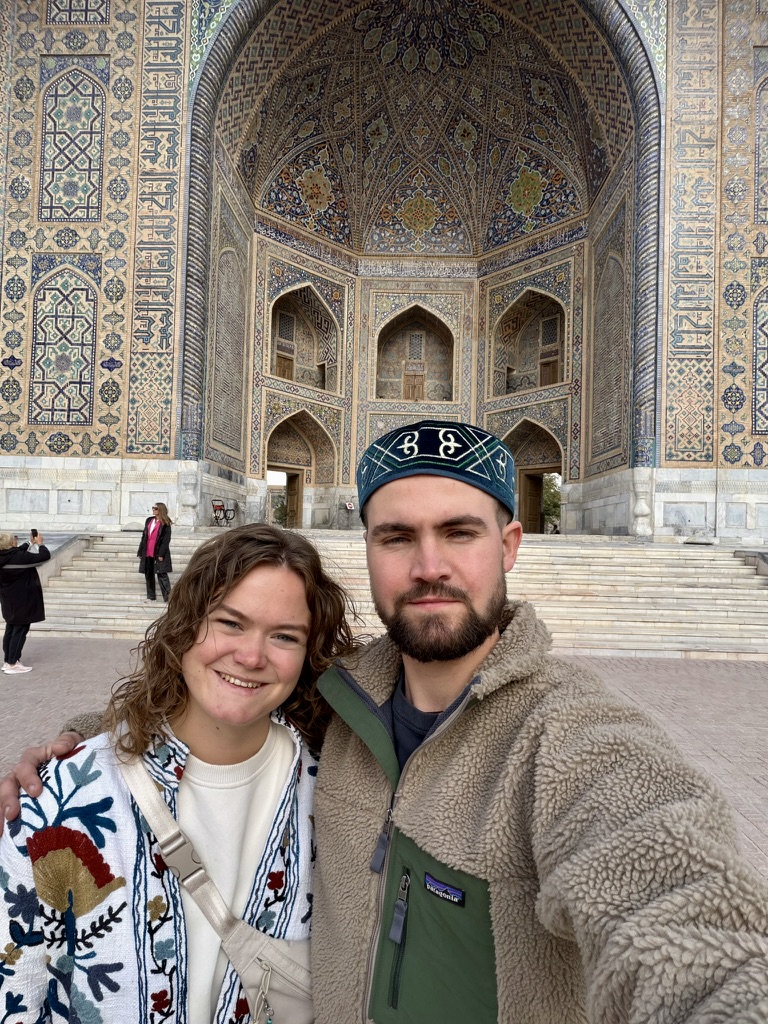 Selfie Registan Samarkand