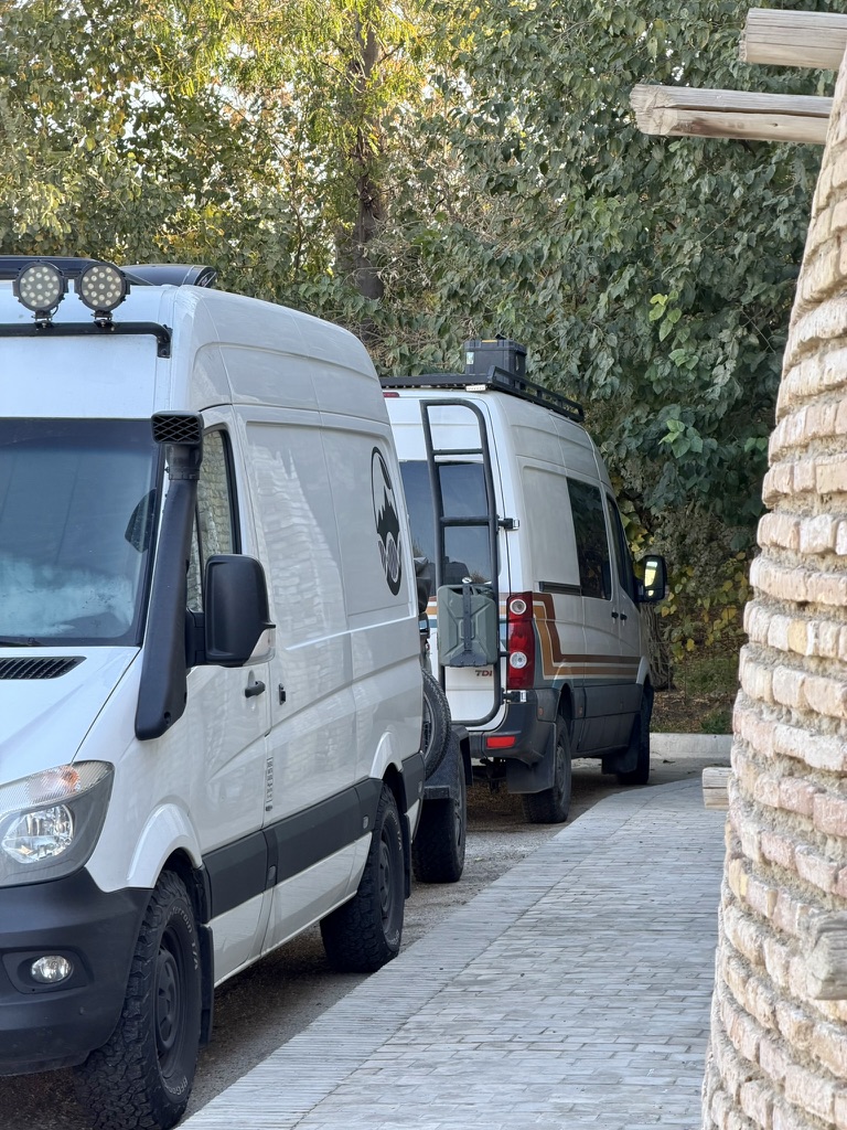 Vanlife in Oezbekistan
