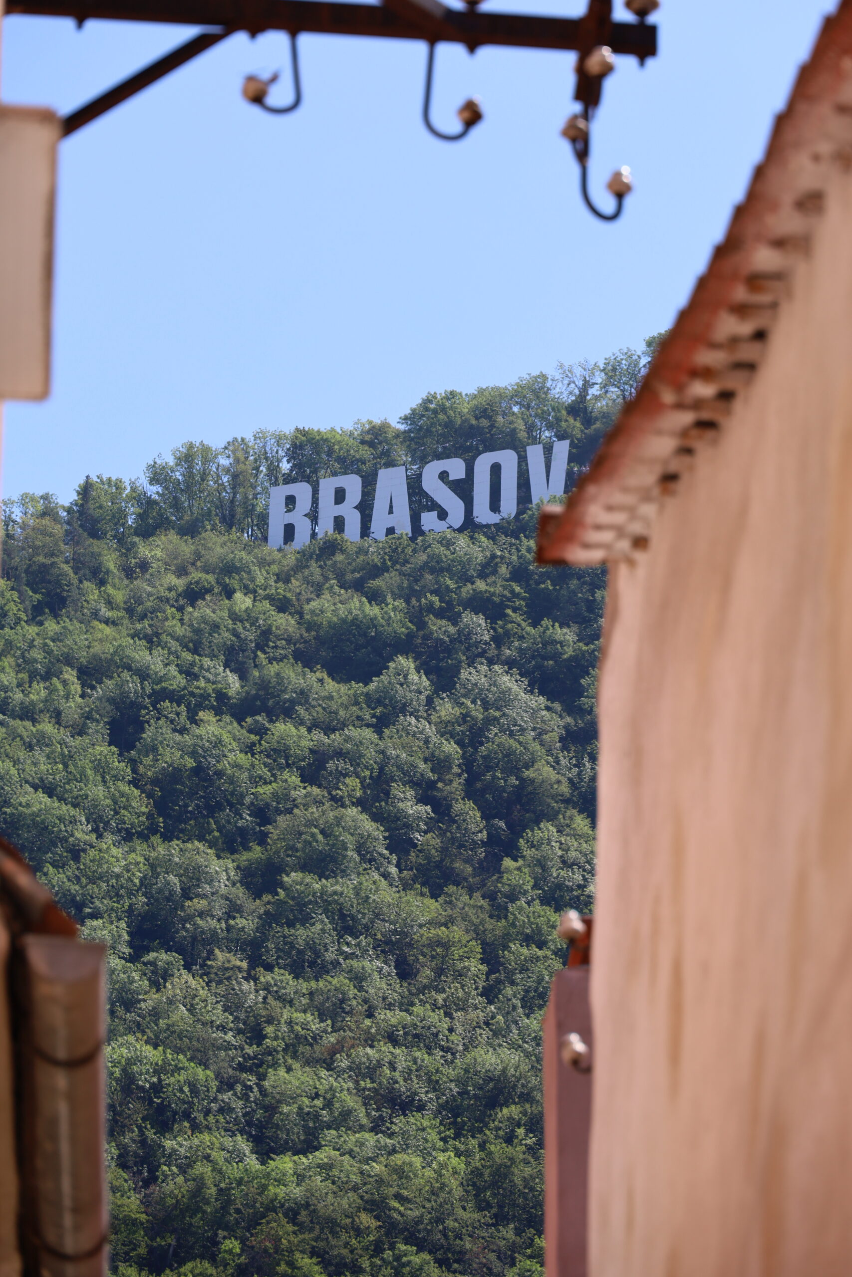 Brasov letters op berg
