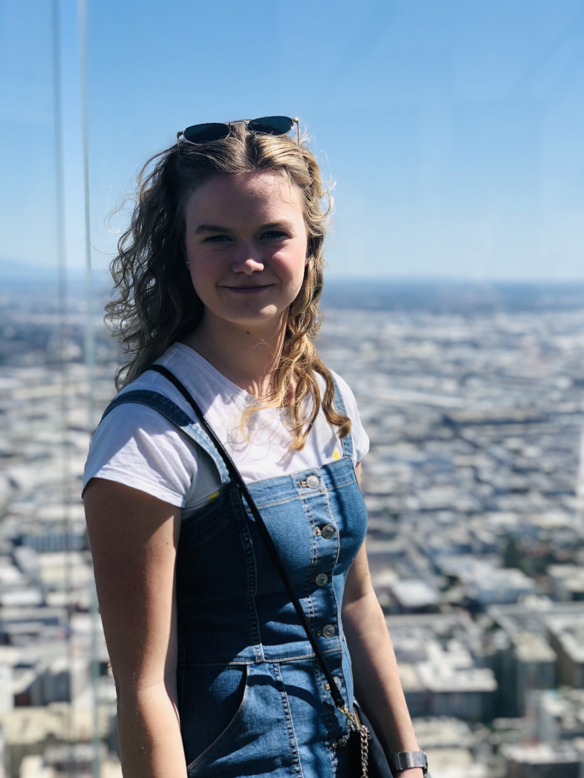 Tessa bij OUE Skyspace LA