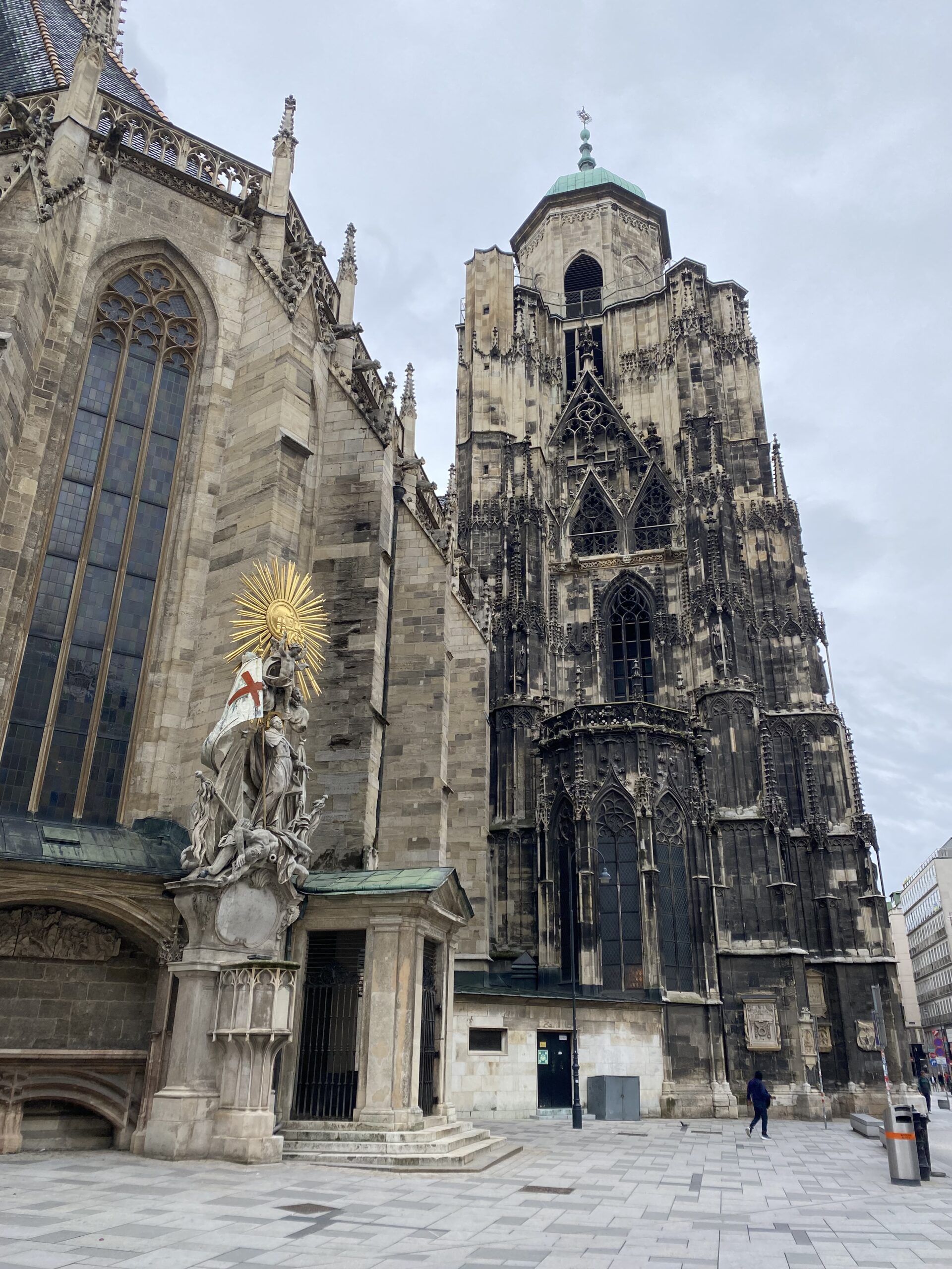 Zijgevel Stephansdom Wenen