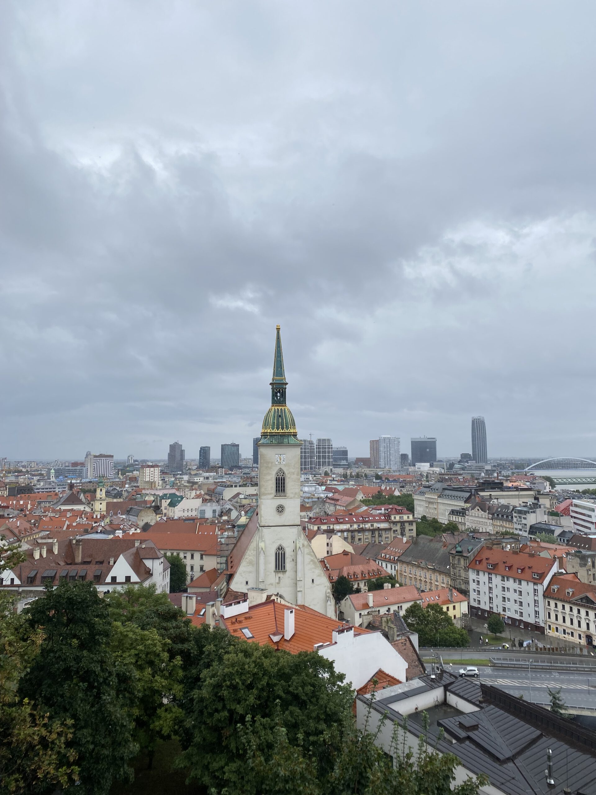 Uitzicht over Bratislava