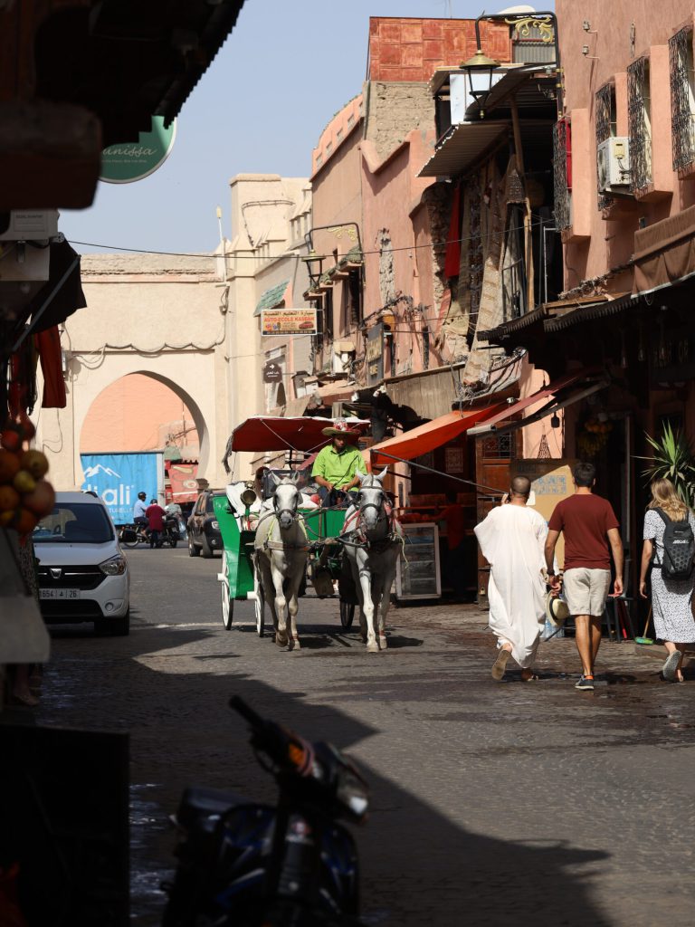 Straten Medina van Marrakech